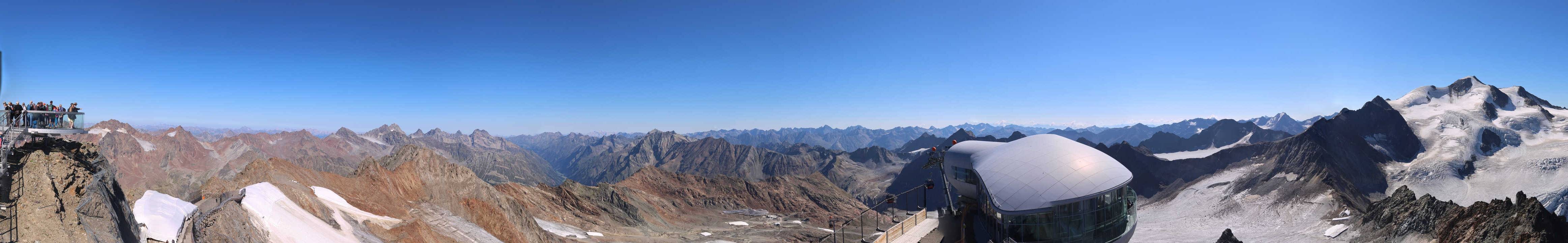 Archiv Foto Webcam Café am Pitztaler Gletscher