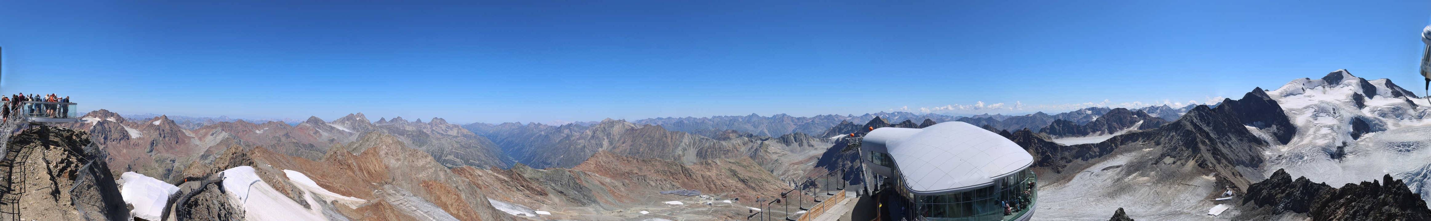 Archiv Foto Webcam Café am Pitztaler Gletscher