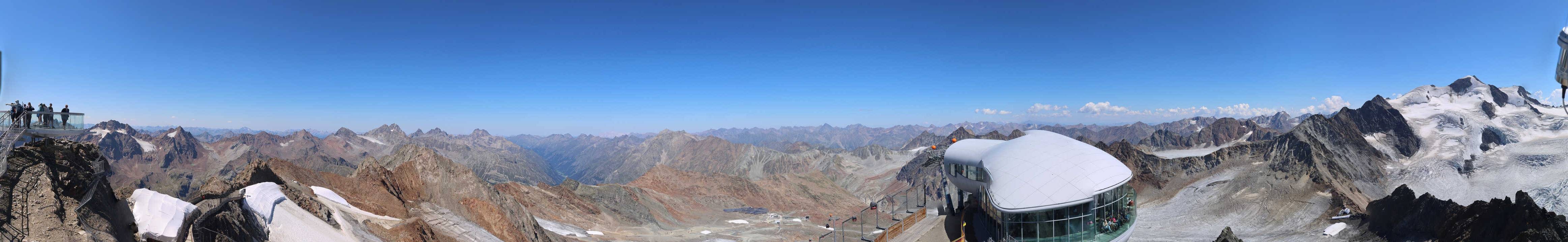 Archiv Foto Webcam Café am Pitztaler Gletscher