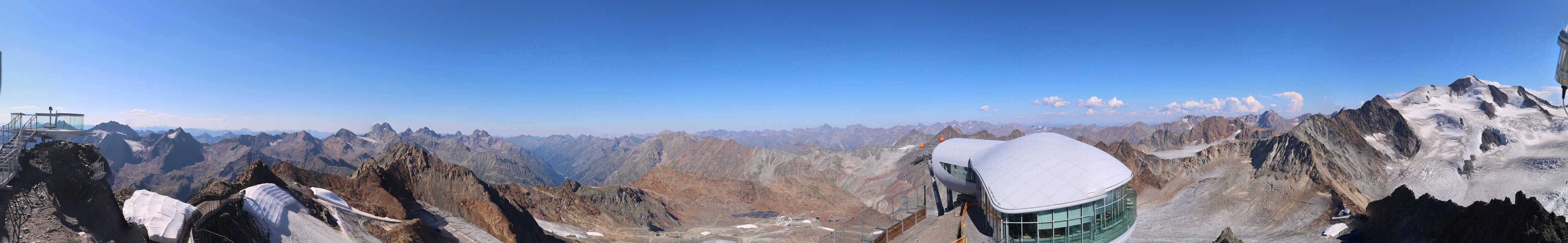 Archiv Foto Webcam Café am Pitztaler Gletscher