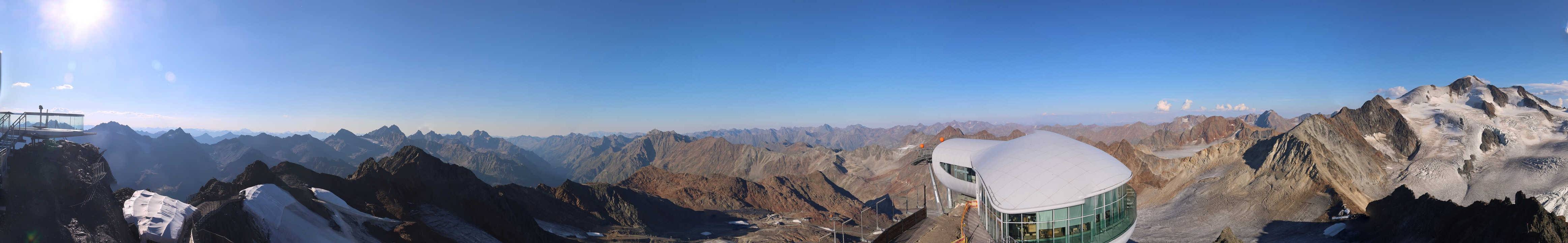 Archiv Foto Webcam Café am Pitztaler Gletscher