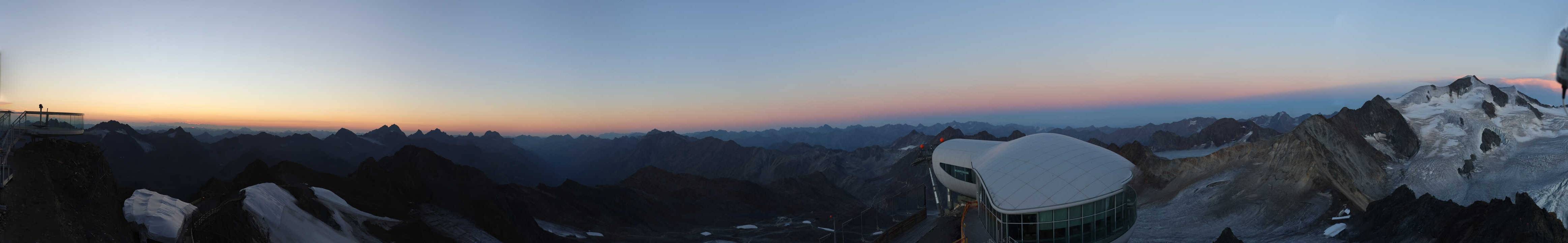 Archiv Foto Webcam Café am Pitztaler Gletscher