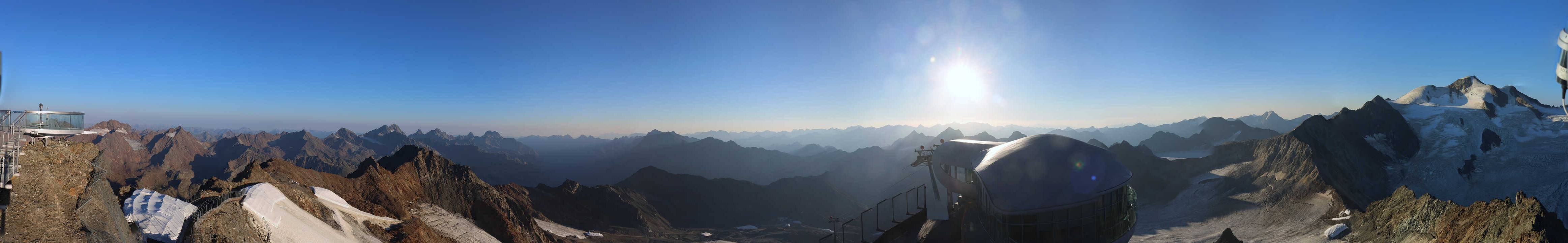 Archiv Foto Webcam Café am Pitztaler Gletscher