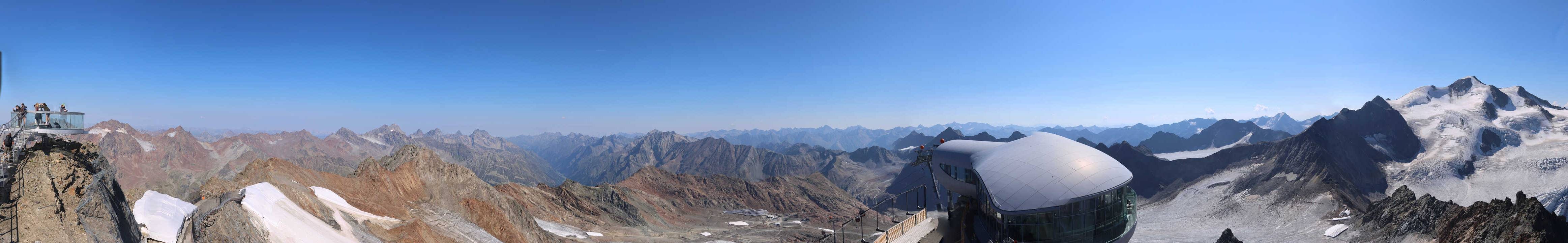 Archiv Foto Webcam Café am Pitztaler Gletscher