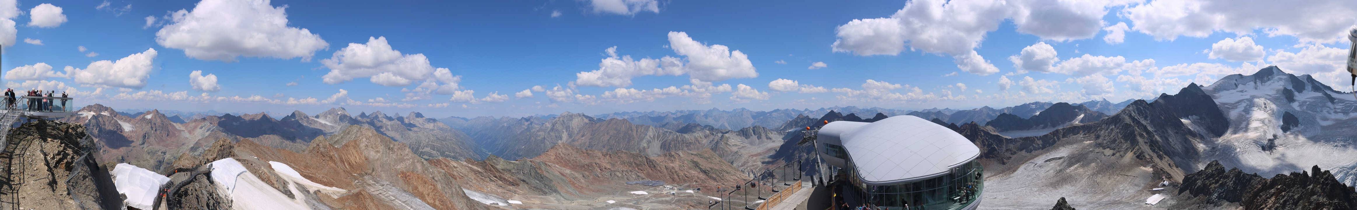 Archiv Foto Webcam Café am Pitztaler Gletscher