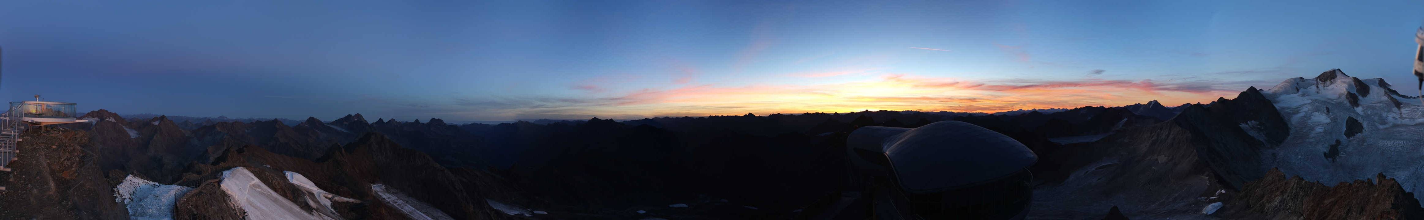 Archiv Foto Webcam Café am Pitztaler Gletscher