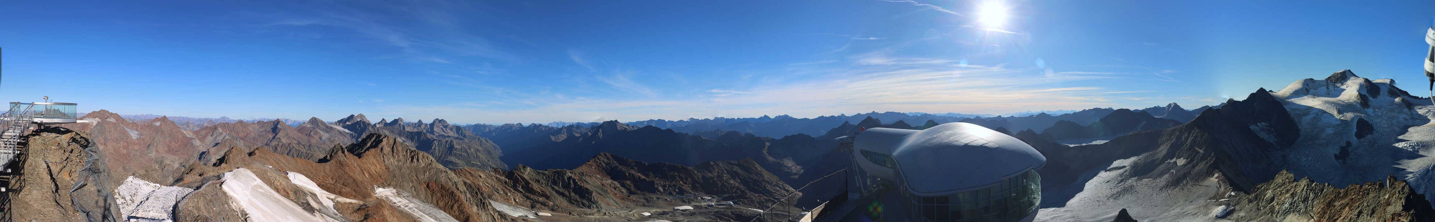 Archiv Foto Webcam Café am Pitztaler Gletscher