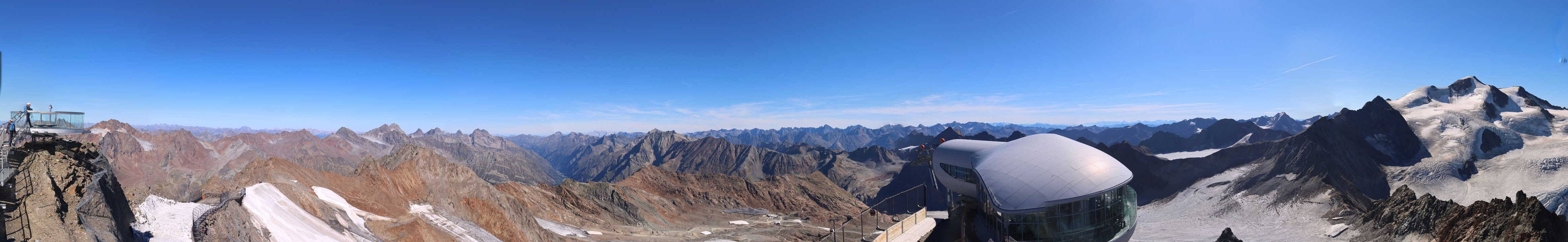 Archiv Foto Webcam Café am Pitztaler Gletscher