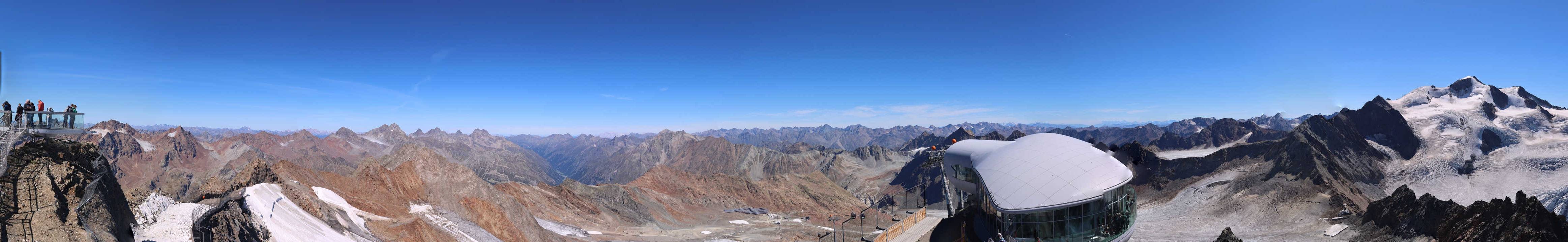 Archiv Foto Webcam Café am Pitztaler Gletscher