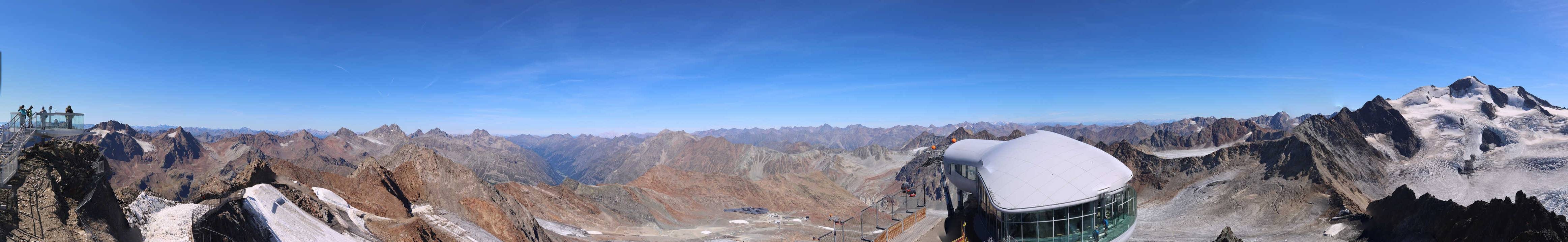 Archiv Foto Webcam Café am Pitztaler Gletscher