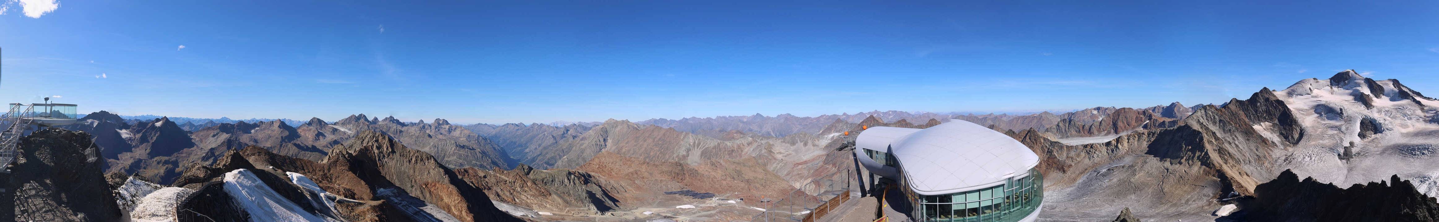 Archiv Foto Webcam Café am Pitztaler Gletscher