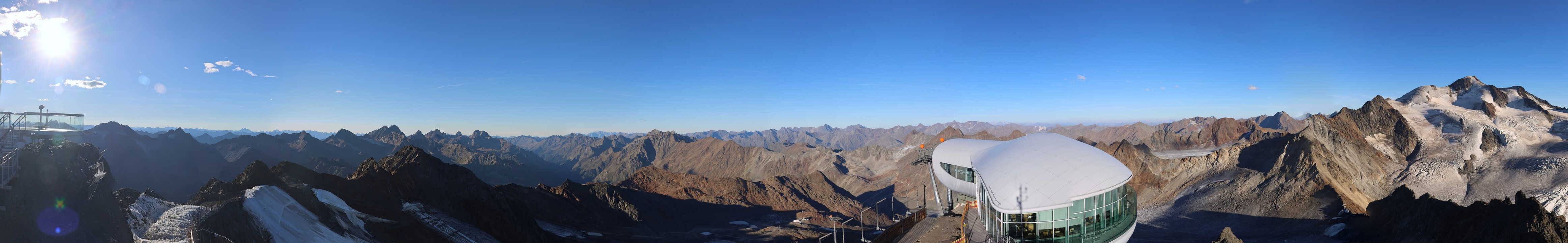 Archiv Foto Webcam Café am Pitztaler Gletscher