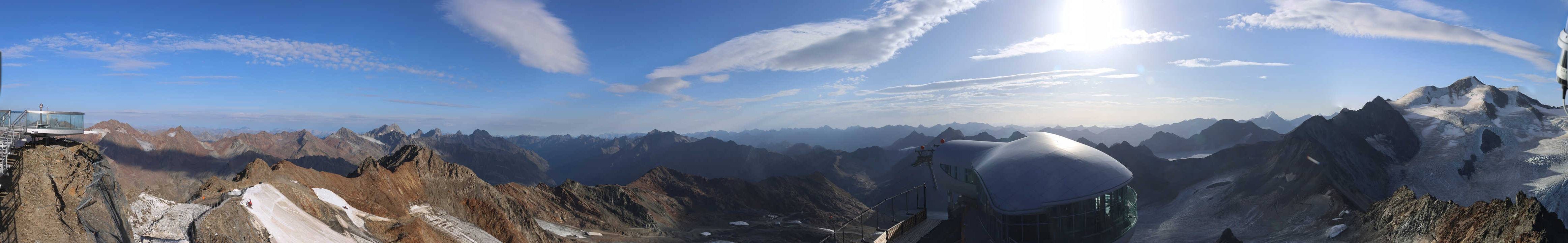 Archiv Foto Webcam Café am Pitztaler Gletscher