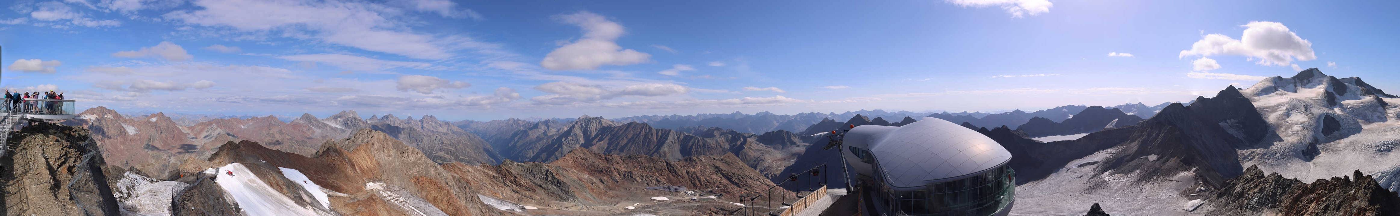 Archiv Foto Webcam Café am Pitztaler Gletscher