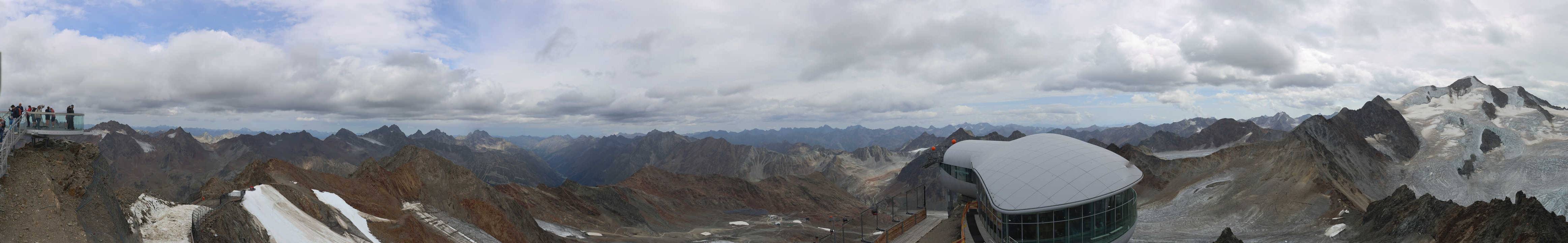 Archiv Foto Webcam Café am Pitztaler Gletscher