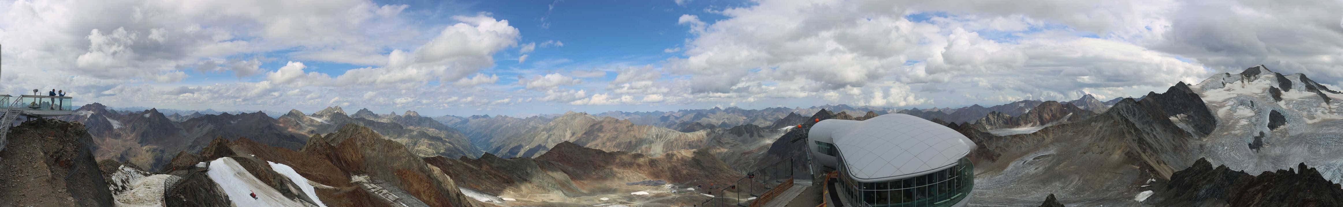 Archiv Foto Webcam Café am Pitztaler Gletscher