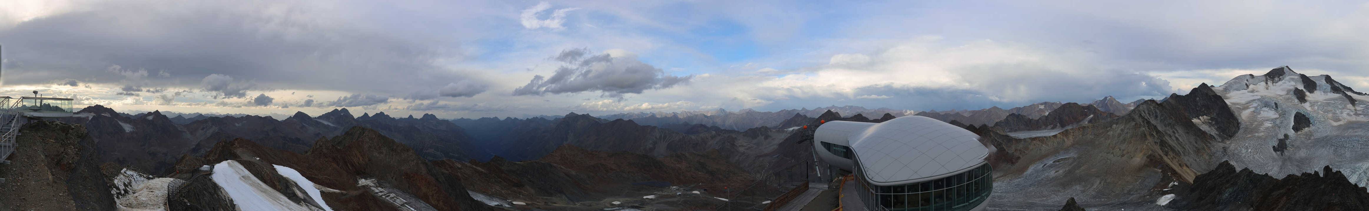 Archiv Foto Webcam Café am Pitztaler Gletscher