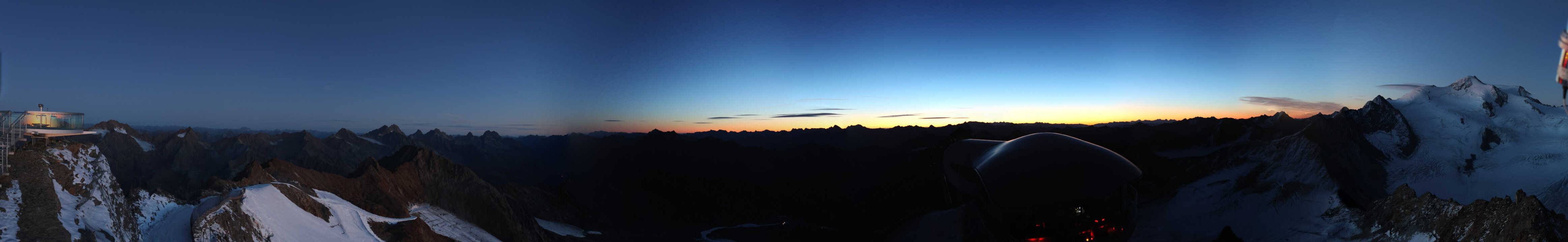 Archiv Foto Webcam Café am Pitztaler Gletscher