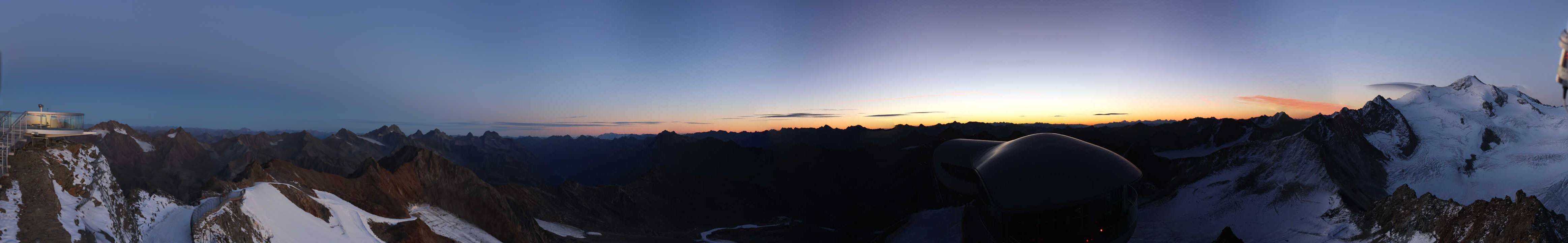 Archiv Foto Webcam Café am Pitztaler Gletscher