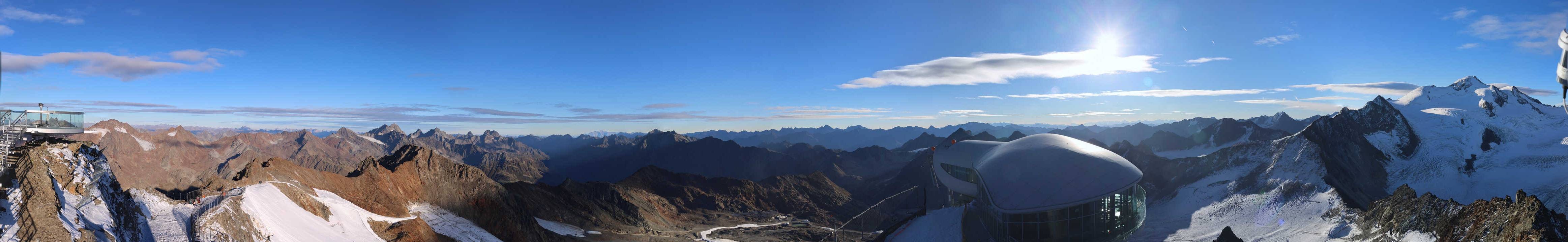 Archiv Foto Webcam Café am Pitztaler Gletscher