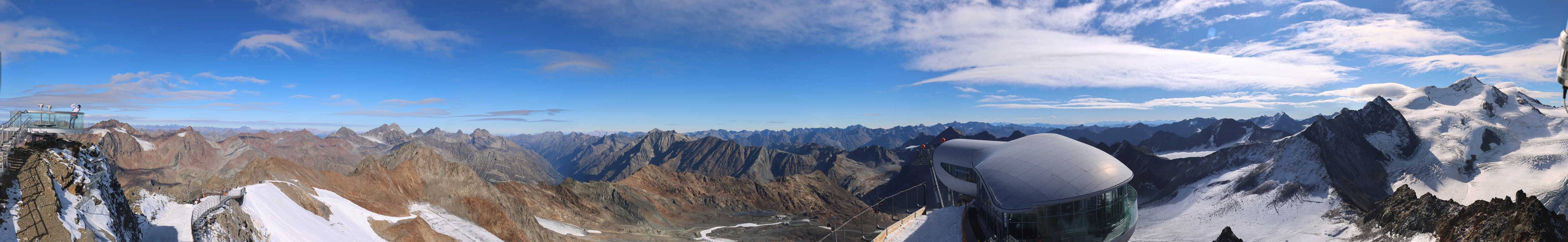 Archiv Foto Webcam Café am Pitztaler Gletscher