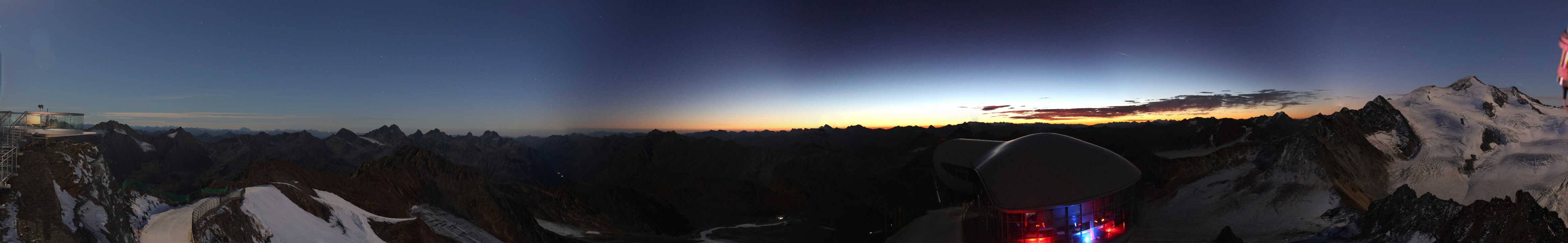 Archiv Foto Webcam Café am Pitztaler Gletscher