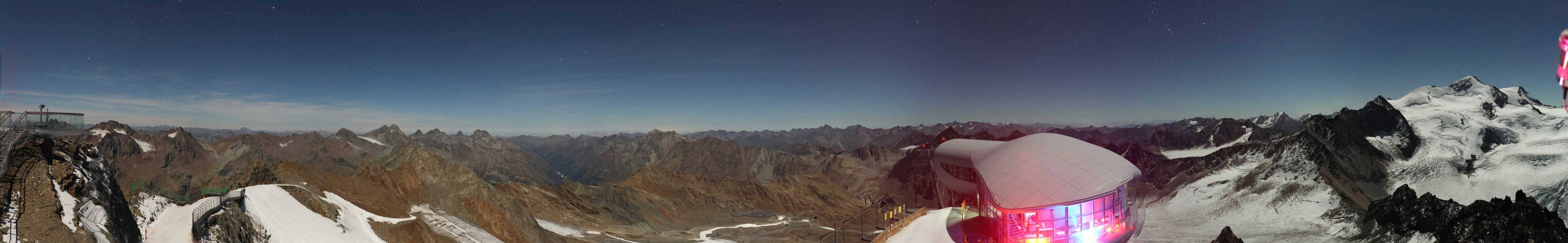 Archiv Foto Webcam Café am Pitztaler Gletscher