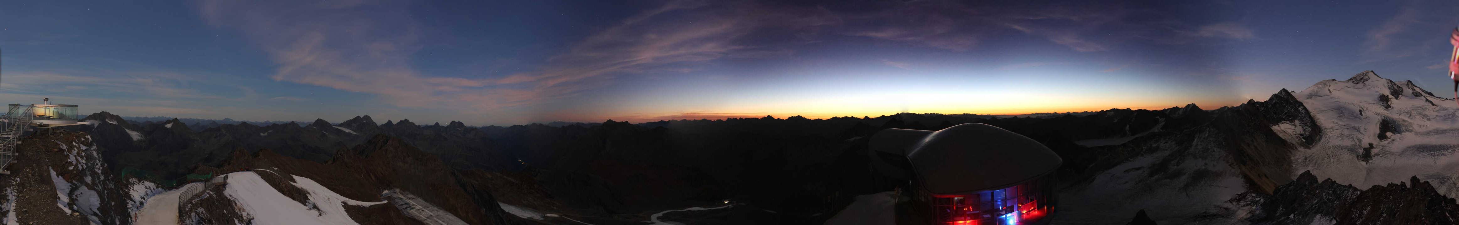 Archiv Foto Webcam Café am Pitztaler Gletscher