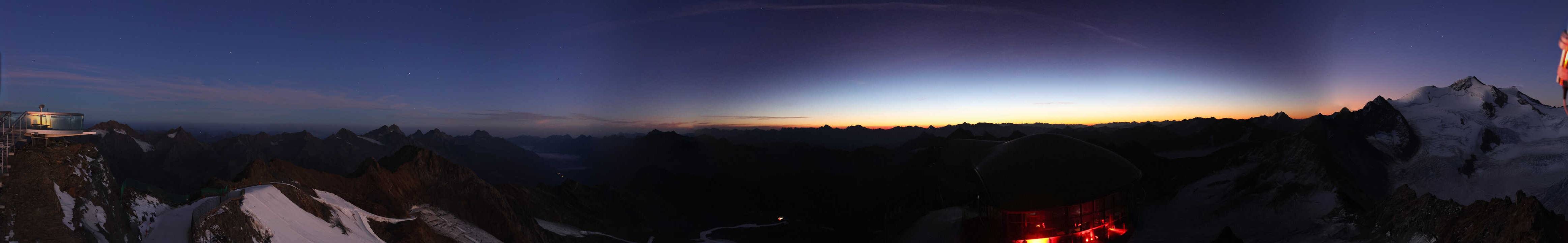 Archiv Foto Webcam Café am Pitztaler Gletscher