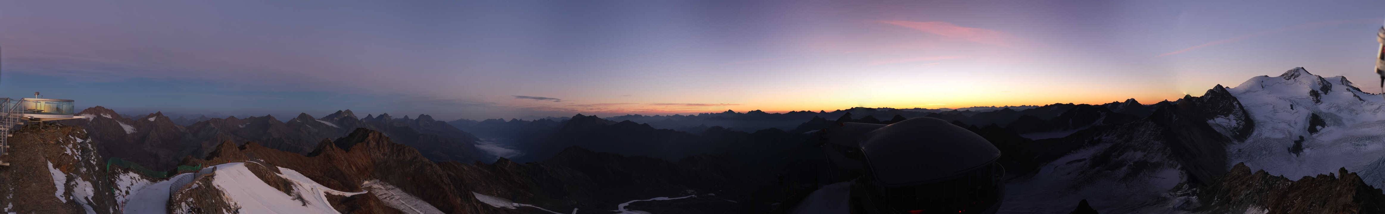 Archiv Foto Webcam Café am Pitztaler Gletscher