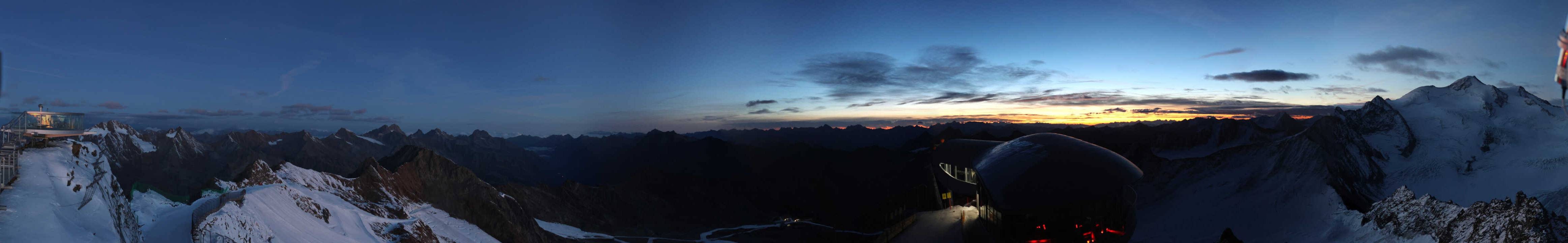 Archiv Foto Webcam Café am Pitztaler Gletscher