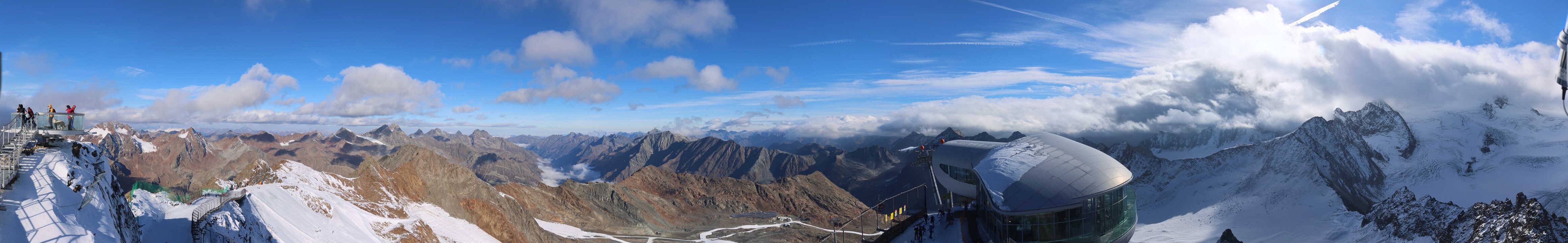 Archiv Foto Webcam Café am Pitztaler Gletscher