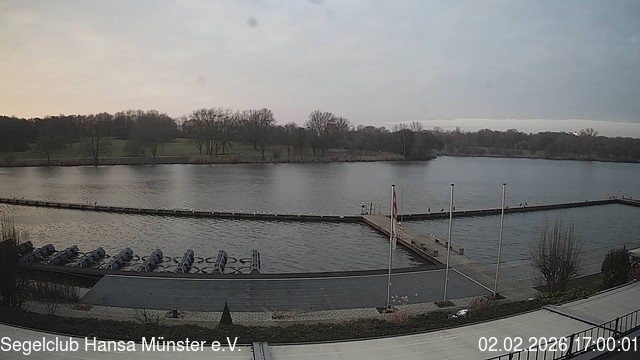 Archiv Foto Webcam Münster: Segelclub am Aasee