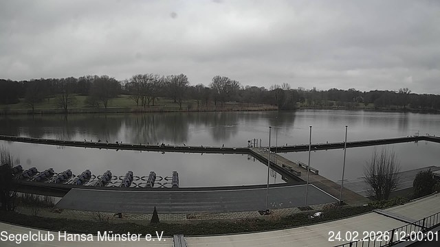 Archiv Foto Webcam Münster: Segelclub am Aasee