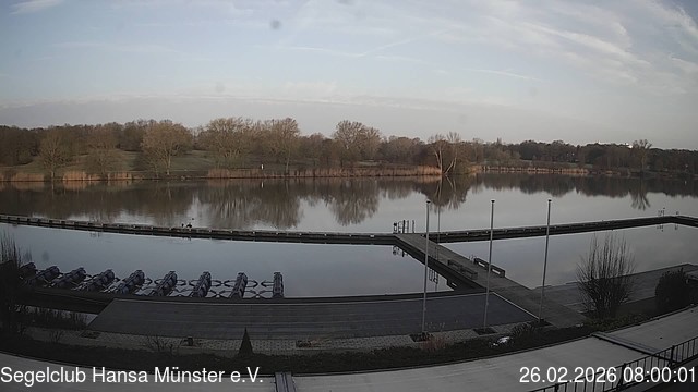 Archiv Foto Webcam Münster: Segelclub am Aasee