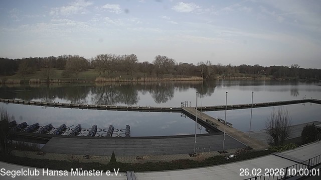 Archiv Foto Webcam Münster: Segelclub am Aasee