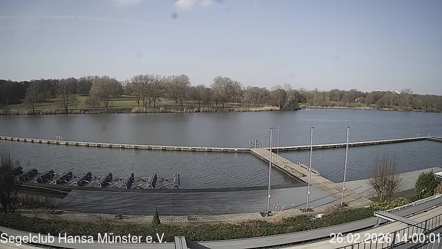 Archiv Foto Webcam Münster: Segelclub am Aasee