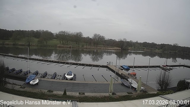 Archiv Foto Webcam Münster: Segelclub am Aasee