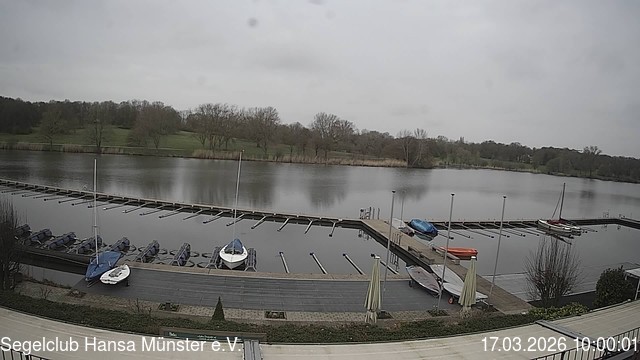 Archiv Foto Webcam Münster: Segelclub am Aasee