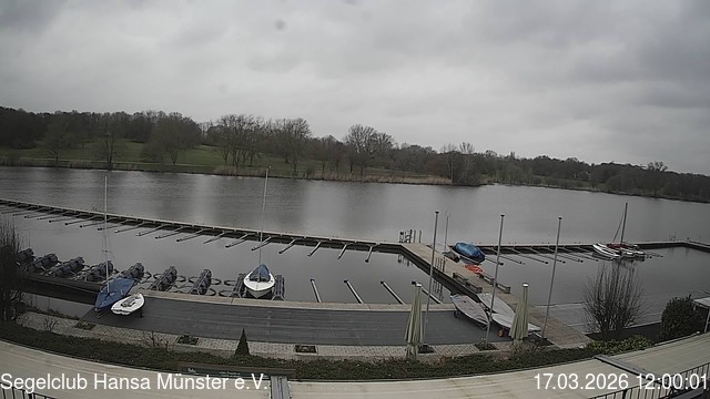 Archiv Foto Webcam Münster: Segelclub am Aasee