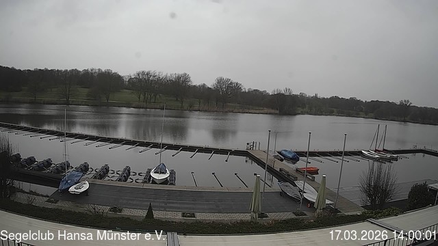 Archiv Foto Webcam Münster: Segelclub am Aasee