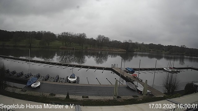 Archiv Foto Webcam Münster: Segelclub am Aasee