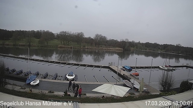 Archiv Foto Webcam Münster: Segelclub am Aasee