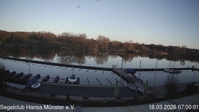 Archived image Webcam Münster: Sailing Club