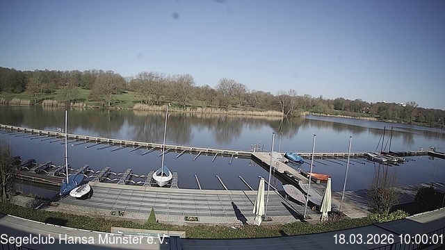 Archiv Foto Webcam Münster: Segelclub am Aasee