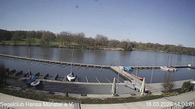 Archiv Foto Webcam Münster: Segelclub am Aasee