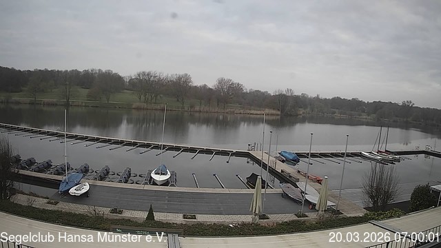 Archiv Foto Webcam Münster: Segelclub am Aasee