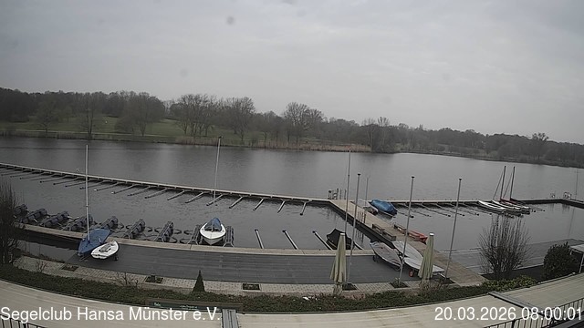 Archiv Foto Webcam Münster: Segelclub am Aasee