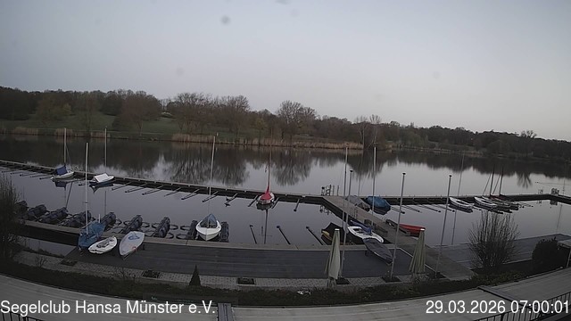 Archiv Foto Webcam Münster: Segelclub am Aasee