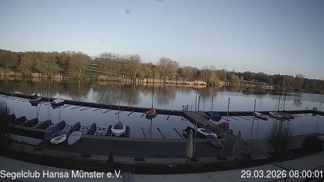 Archiv Foto Webcam Münster: Segelclub am Aasee